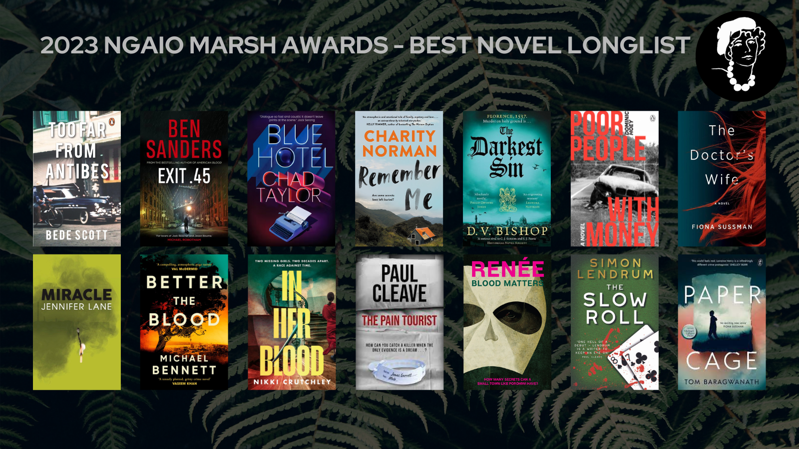 2023 Ngaios Longlist Details